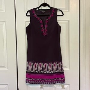 BR Navy shift dress